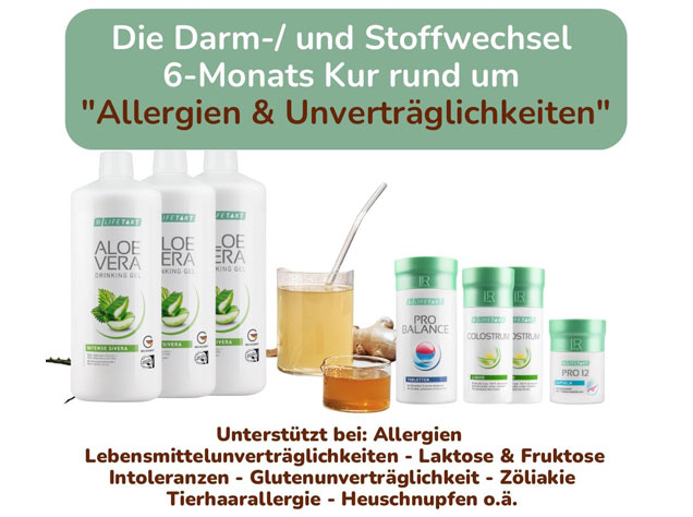 aloe vera darmkur allergien
