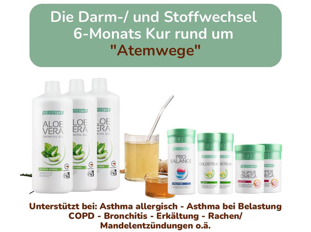 aloe vera darmkur atemwege