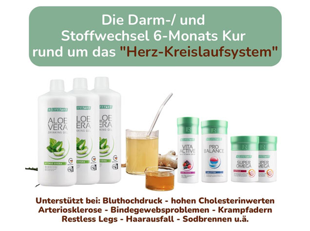 aloe vera darmkur herz