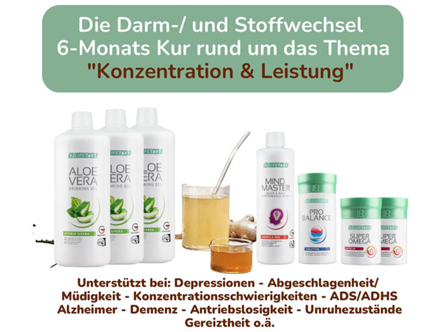 aloe vera darmkur konzentration