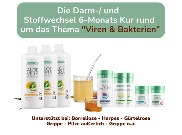 aloe vera darmkur viren